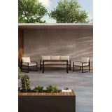 venture home Catania Loungeset beige/schwarz