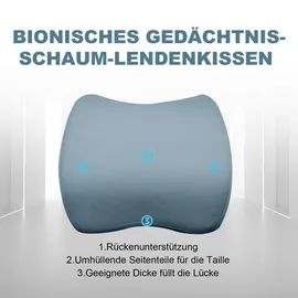 GTPLAYER Gaming Stuhl Stoff Blau