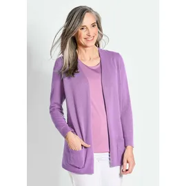 GOLDNER Feinstrick-Cardigan Lila 21