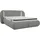 beautysofa Corfu 180 x 200 cm Grau