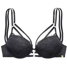 JETTE Push-up-BH Damen schwarz Gr.85B