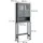 Vicco Toilettenschrank Bianco Grau 69 x 171 cm MDF