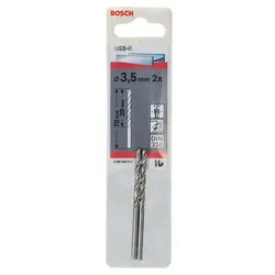 Metallbohrer HSS-G, DIN 338, 3,5 x 39 x 70 mm, 2er-Pack