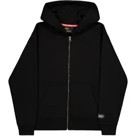 Alpha Industries Label Hoodie schwarz  S