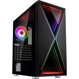Kolink Void X ARGB Mid Tower PC-Gehäuse, ATX, Tempered Glass, Gaming Case