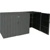 MCW Mülltonnenbox J28-XL-1-2er anthrazit
