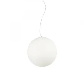 Ideal Lux Pendelleuchte MAPA SP1 D40, E27, Ø 40cm, weiß