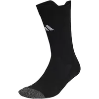 Adidas Football Cushioned Performance Crew Socks, black/white, 6.5-8
