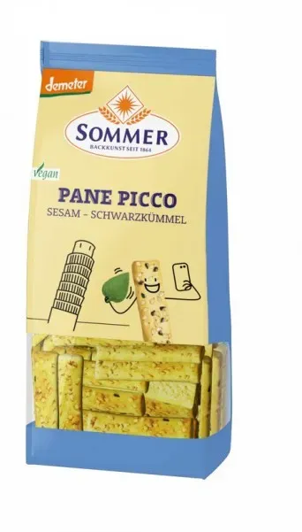 Sommer Pane Picco Sesam-Schwarzkümmel demeter