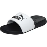 Puma Popcat 20 Jr, Unisex-Kinder Dusch- - Badeschuhe, Weiß (Puma White-Puma Black 02), 39 EU
