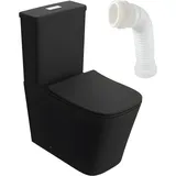 LaVita Tryton mit WC-Sitz Schwarz