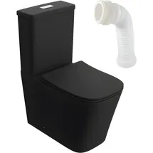 LaVita Tryton mit WC-Sitz Schwarz