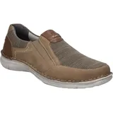 Josef Seibel Anvers 78,Weite K (Extra weit),Wechselfußbett,Mokassins,Halbschuhe,Schlupfschuhe,Loafer,Sand-Kombi,43 EU | Halbschuh für Herren | Beige - Beige - 43