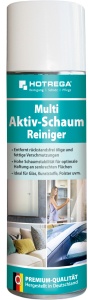 HOTREGA® Multi Aktivschaum-Oberflächenreiniger, Reinigungsspray mit hygienischer Tiefenwirkung und schlierenfreier Trocknung, 300 ml - Sprühdose