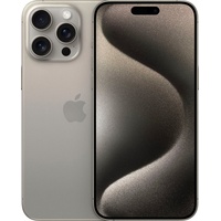 Apple iPhone 15 Pro Max 256GB Smartphone (17 cm/6,7 Zoll, 256 GB Speicherplatz, 48 MP Kamera) silberfarben