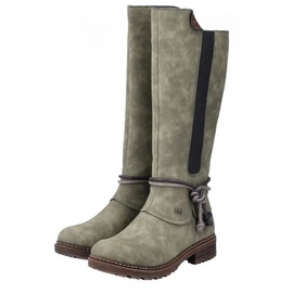 Rieker Z4774 Hochschaftstiefel laubgrün 39