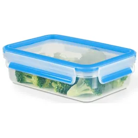 Emsa Frischhaltedose blau 13,5 cm x 19,5 cm x 5,8 cm 0,8 l 8-teiliges Set