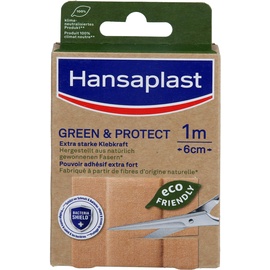 Hansaplast Green & Protect 1mx6cm, 1 Stück