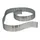 Relaxdays Rasenkante 500 x 16 cm flexibel grau