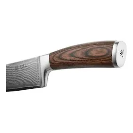 Wakoli EDIB 3er Damastmesserset I Holzbox I 8 – 17cm Klinge I mit Messerblock