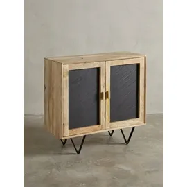 KADIMA DESIGN Sideboard 80 x 75 x 35 cm Braun