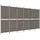 vidaXL Paravent Anthrazit 300x180 cm Stoff