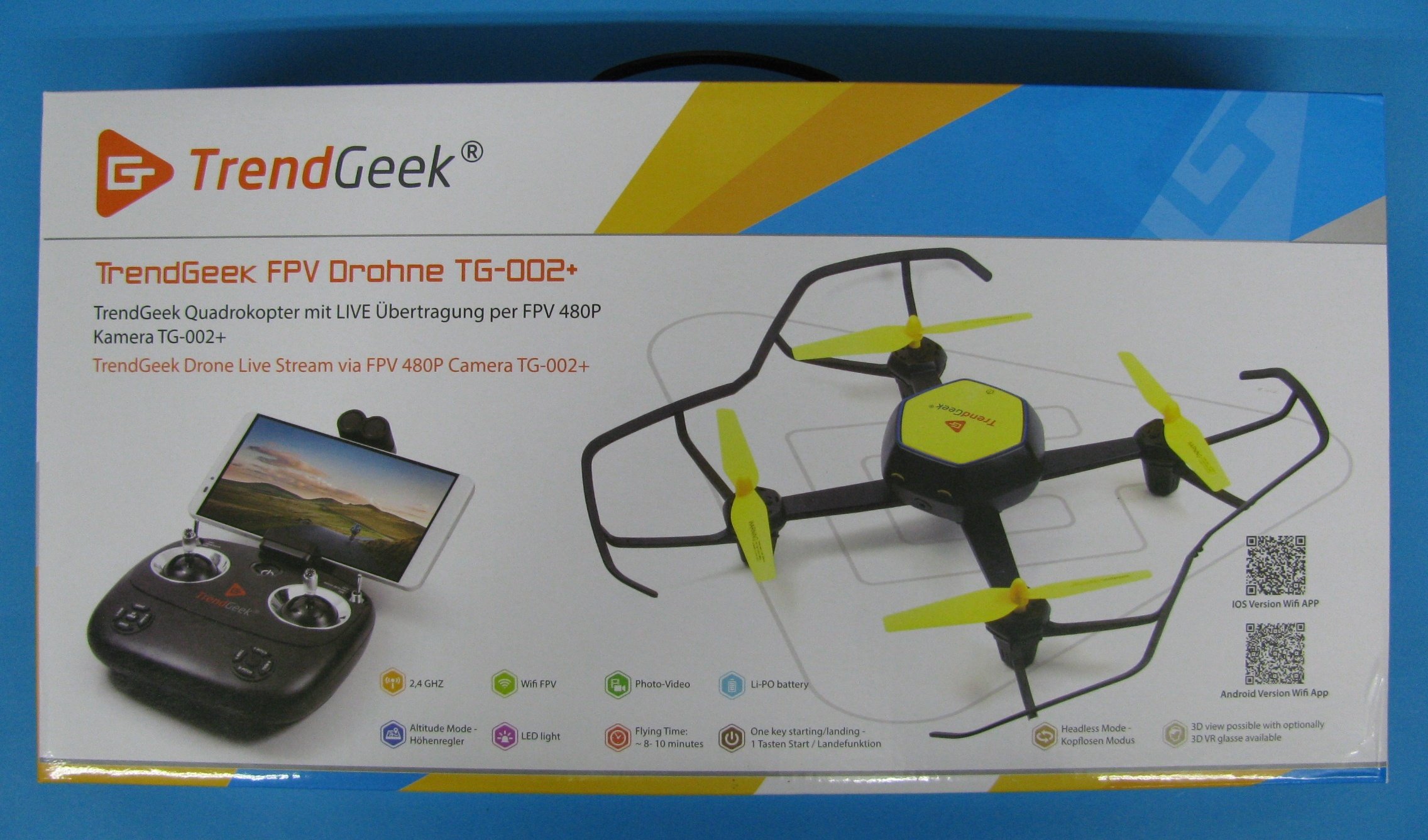 TrendGeek FPV Drohne TG-002+