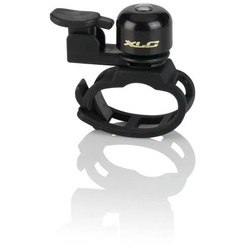 XLC Fahrradklingel Miniglocke Ø 21 mm, universal Befestigung schwarz