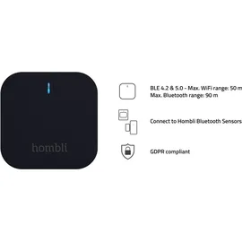 Hombli HBSB-0100, Netzwerkbrücke, WLAN, Schwarz
