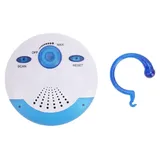 Duschradio IPX7 wasserdicht 360 Grad Surround Sound Tragbarer FM mit oberen Griff für Badezimmer im Freien