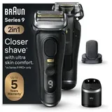 Braun Elektrorasierer Series 9 Pro+ 9590cc Wet & Dry, Precision ProTrimmer