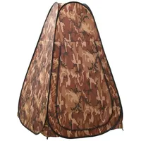 vidaXL Pop-Up Duschzelt Camouflage Grau/Mehrfarbig