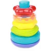 Toi-Toys LITTLE STARS Stapelturm und Babyrassel 6tlg