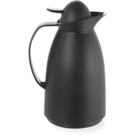 HENDI Thermoskanne schwarz 1 l
