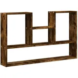 vidaXL Wandregal 99 x 15 x 60 cm Braun