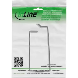 InLine InLine® Kabelbügel, Metall, 44x85mm schwarz