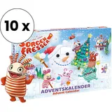 10x Sorgenfresser Adventskalender – 24 Überraschungen & Spielspaß für Kinder