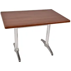 Bistrotisch Set Bennet 110x70cm Tischgestell Aluminium Garten Tisch Gestell