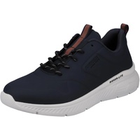 Rieker Herren B6414 Sneaker, blau, 44 EU Schmal