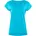 Damen Modal-Kurzarmshirt sky blue S