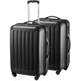 HAUPTSTADTKOFFER 90386283 Koffer-Set, 164 Liters, Schwarz