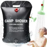 Solardusche, 20-liter-campingdusche, Tragbare Dusche Zum Wandern, Klettern, Für Festivals Und Outdoor-aktivitäten