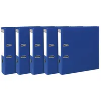 Exacompta PP-Ordner Premium, A4 80 mm, dunkelblau 5er Pack