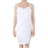 Andux Zone Wearable Badetuch Bademantel Duschtuch Spa Strand Schwimmen Microfaser Weich Saugfähig Handtuch 70cm*140cm DDYJ-01 Weiß MEHRWEG