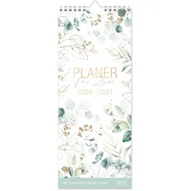 Häfft Planer für Zwei kompakt 26/27 Wand-Kalender [Blattgold]