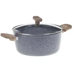 5Five 24CM TOPF+DECKEL GESCHMIEDETES ALU NATUR