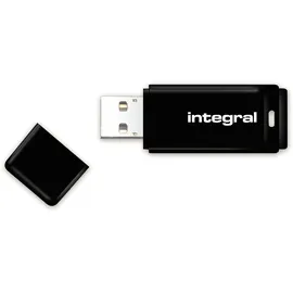 Integral 128GB Schwarzer USB 2.0 Speicher-Flash-Laufwerk