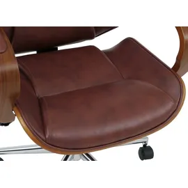 Mendler HWC-O83 Kunstleder Rotbraun
