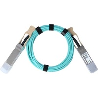 BlueOptics InfiniBand/fibre optic cable 10 m QSFP-DD Aqua-Farbe