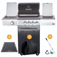 ALLGRILL CHEF Paket S3 Backburner Seitenkocher Steakzone AIR System